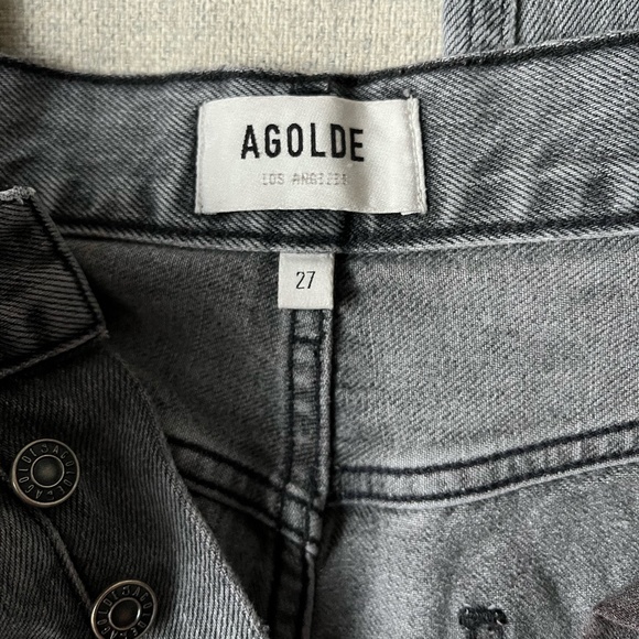 Riley high rise straight Cropped gray size 27 (duplicate) - Picture 13 of 15